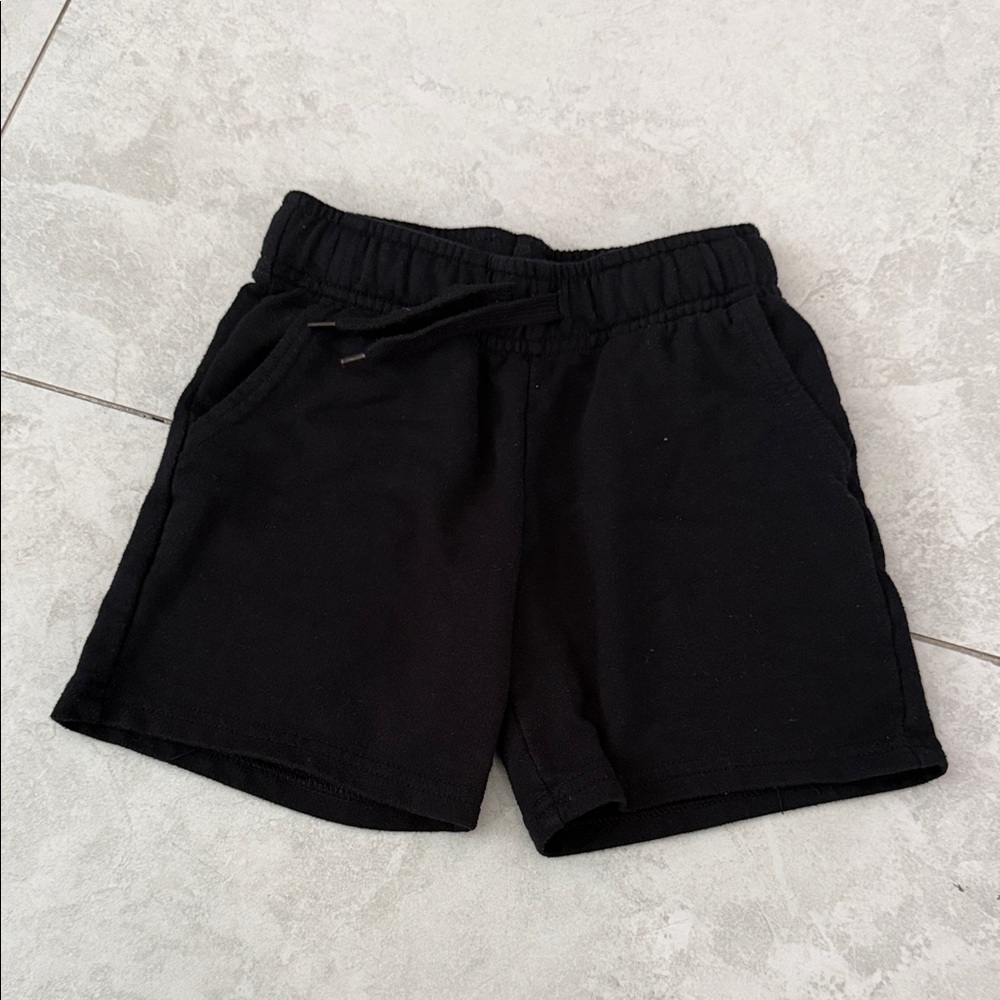 Cat & Jack Black Kids' Fleece Shorts